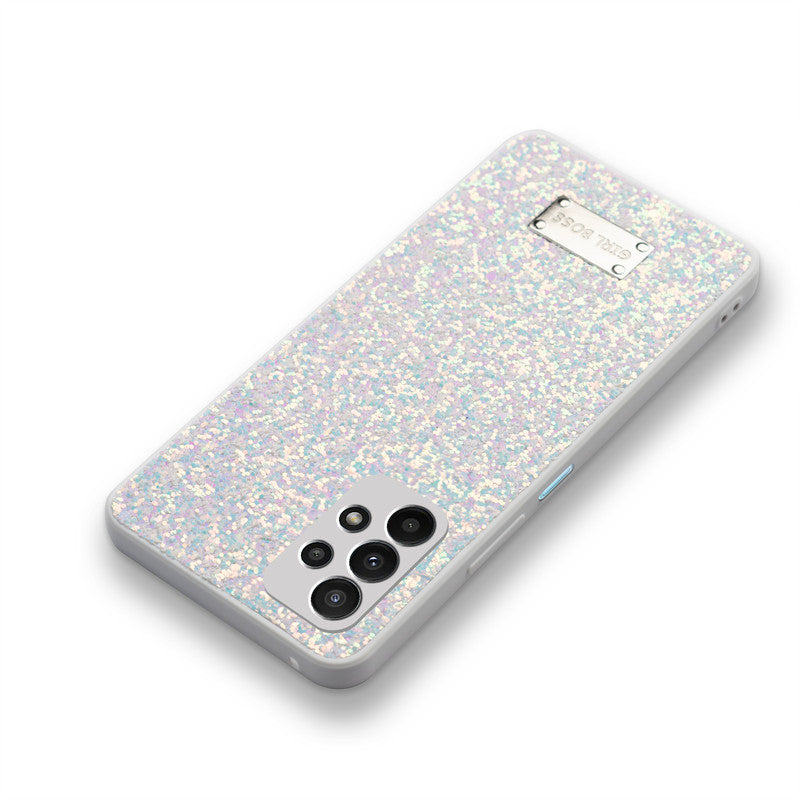 Sparkling Glitter Sequin Case with Camera Shield Back Cover For Samsung A23 5G