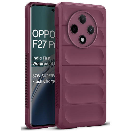 Liquid Silicone Comfort Grip Soft Touch Matte TPU Case for  Oppo F27 Pro Plus 5G