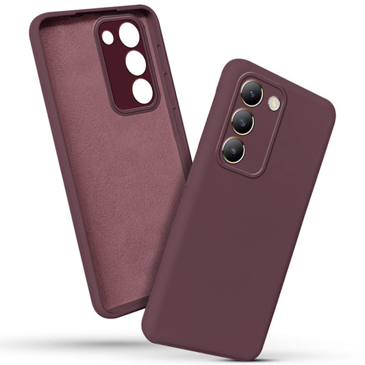 Premium Matte Silicone Back Cover for Vivo T3 5G