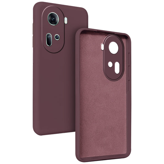 Premium Matte Silicone Back Cover for Oppo Reno 11 5G