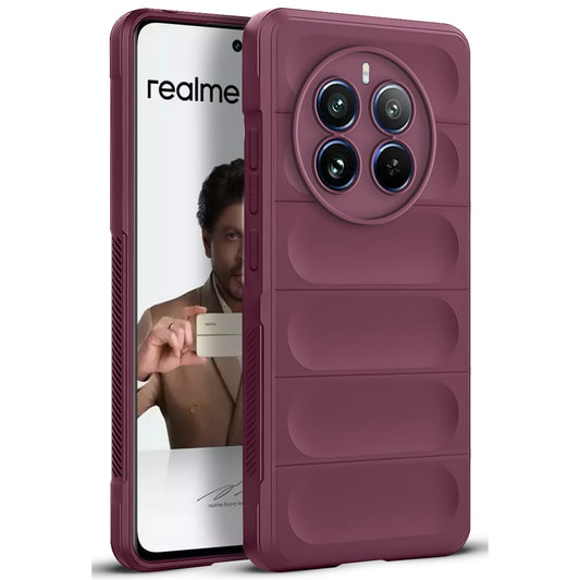 Liquid Silicone Comfort Grip Soft Touch Matte TPU Case for Realme Narzo 70 Pro 5G