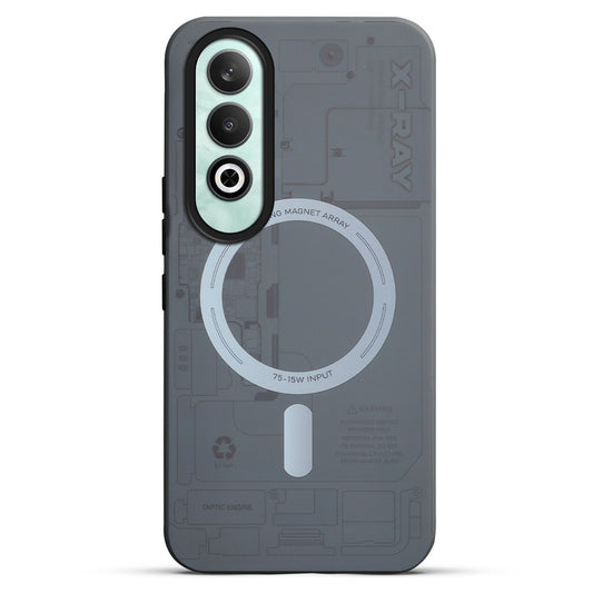 Mechanical Circuit Print Hard Back Cover For OnePlus Nord CE 4 5G