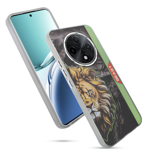 Beast Mode Animal Printed Back Case For Oppo F27 Pro Plus 5G With Hard Back & Glow Effect