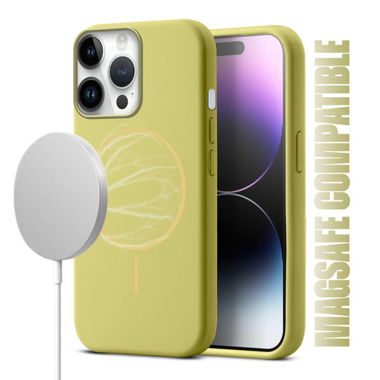 MagSafe Compatible Liquid Silicone Case For Apple iphone 14 Pro Max