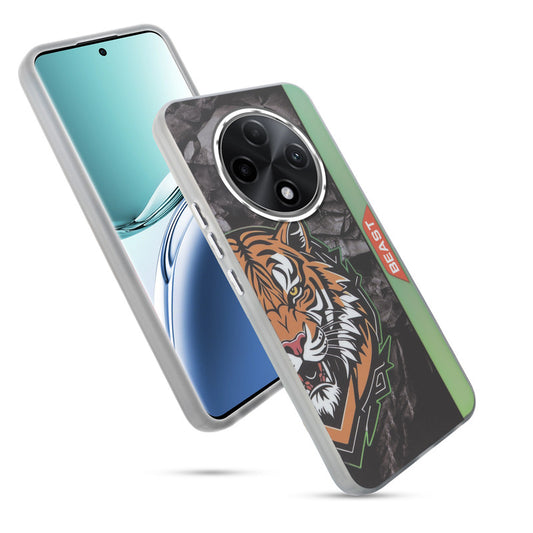 Beast Mode Animal Printed Back Case For Oppo F27 Pro Plus 5G With Hard Back & Glow Effect
