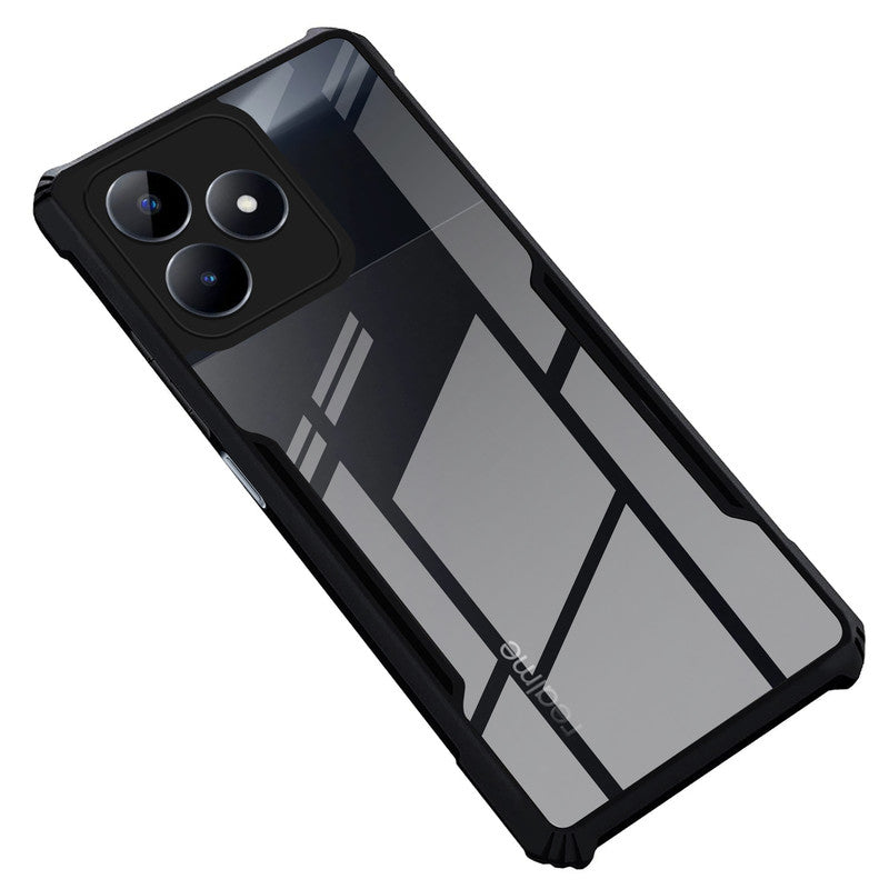 Premium Acrylic Transparent Back Cover for Realme C51