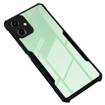 Premium Acrylic Transparent Back Cover for Lava Yuva 2