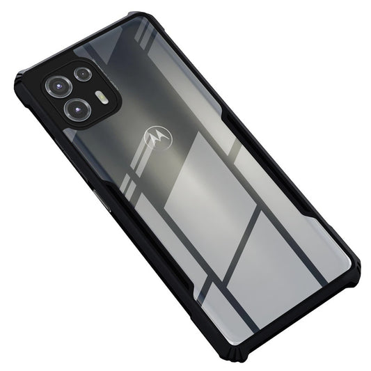 Premium Acrylic Transparent Back Cover for Motorola Moto Edge 20 Fusion