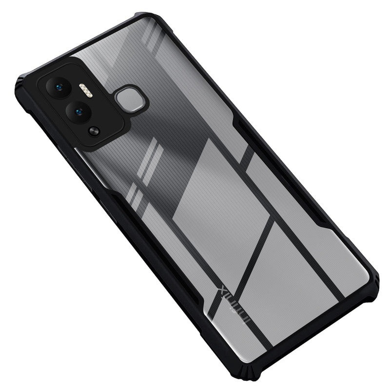 Premium Acrylic Transparent Back Cover for Infinix Hot 12 Play
