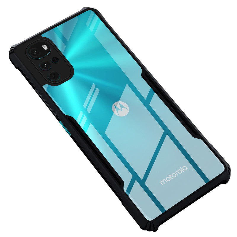 Premium Acrylic Transparent Back Cover for Motorola Moto G22