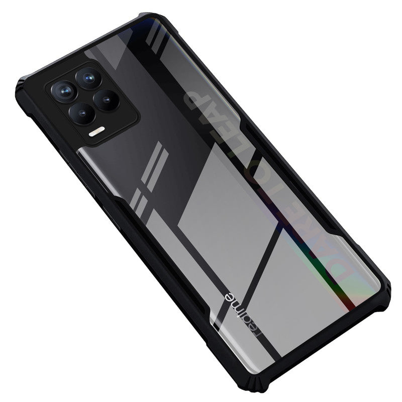 Premium Acrylic Transparent Back Cover for Realme 8 4G