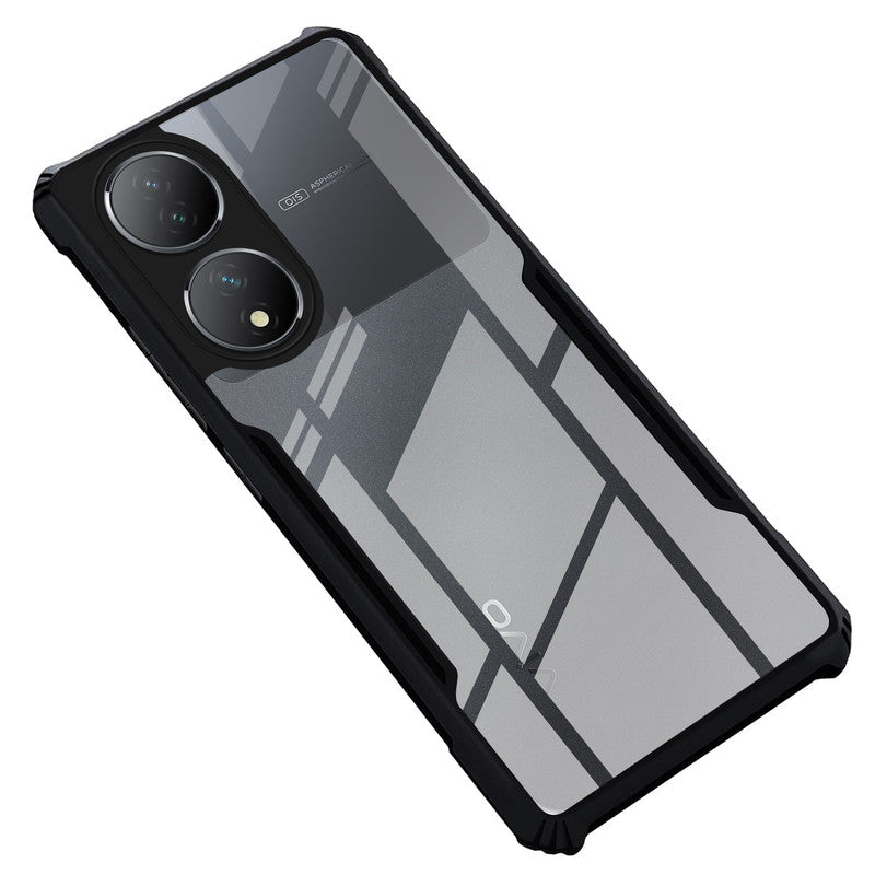 Premium Acrylic Transparent Back Cover for Vivo T2 5G