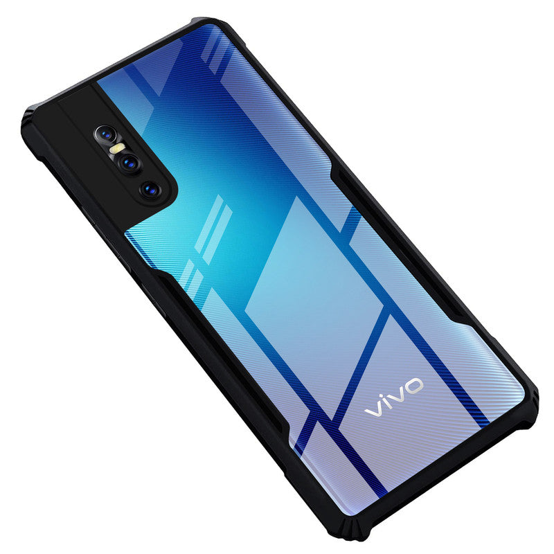 Premium Acrylic Transparent Back Cover for Vivo V15 Pro