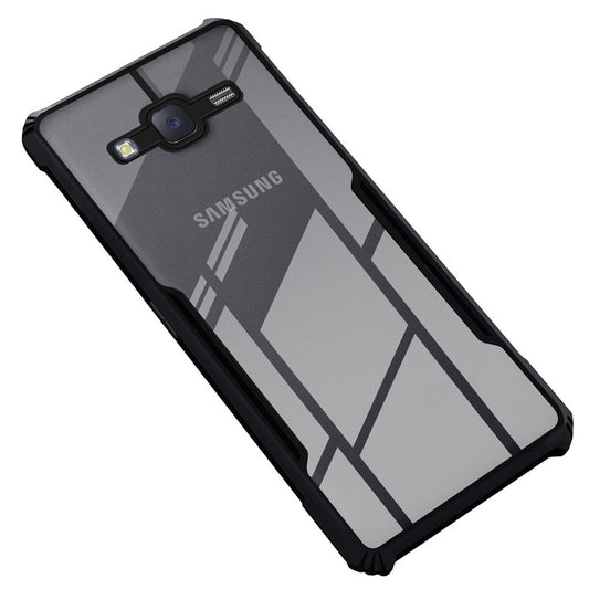 Premium Acrylic Transparent Back Cover for Samsung J7