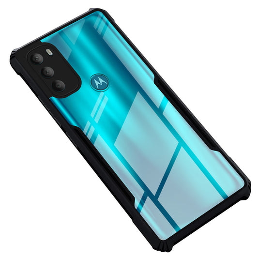 Premium Acrylic Transparent Back Cover for Motorola G71 5G