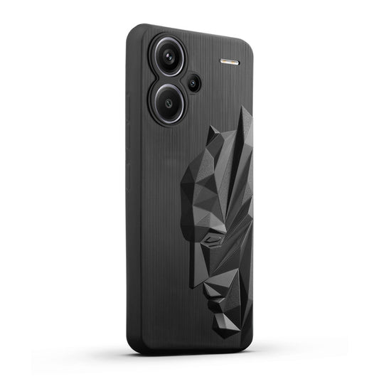 3D Design Soft Silicone Back Cover For Redmi Note 13 Pro Plus 5G