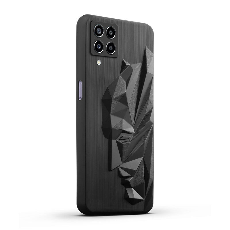 3D Design Soft Silicone Back Cover For Samsung M33 5G