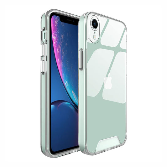 Crystal Clear Transparent Back Cover Case for Apple iPhone XR