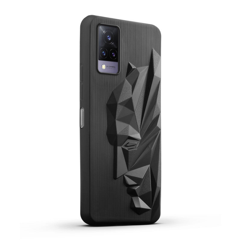 3D Design Soft Silicone Back Cover For Vivo Y21e