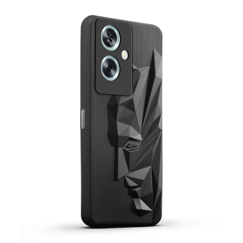 3D Design Soft Silicone Back Cover For Oppo A79 5G