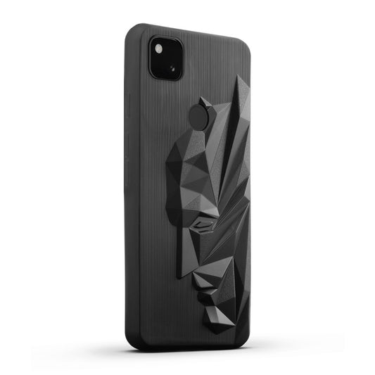 3D Design Soft Silicone Back Cover For Google Pixel 4A 4G