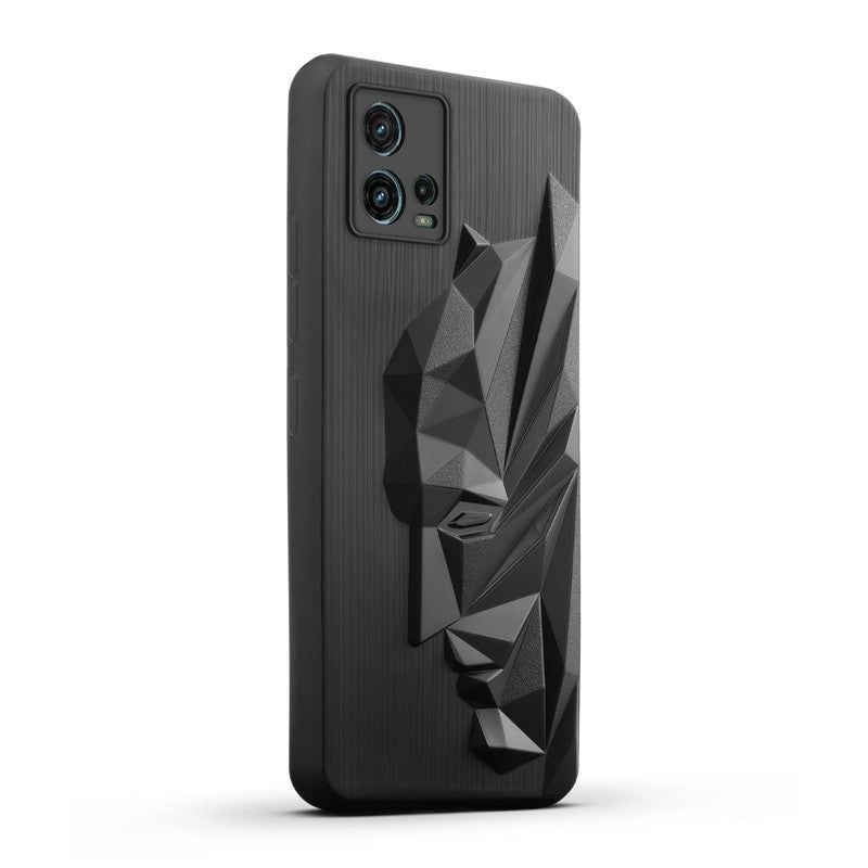 3D Design Soft Silicone Back Cover For Motorola Moto G72
