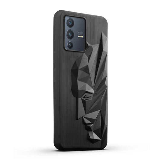 3D Design Soft Silicone Back Cover For Vivo V23 Pro 5G