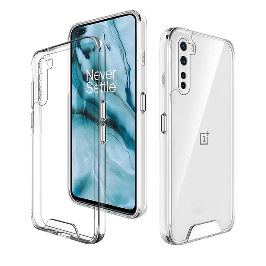 Crystal Clear Transparent Back Cover Case for Oneplus Nord