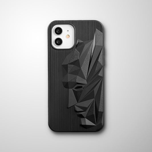 3D Design Soft Silicone Back Cover For Apple iPhone 12