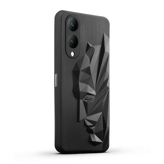 3D Design Soft Silicone Back Cover For Vivo Y17s