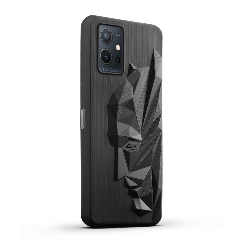 3D Design Silicone Case For Vivo Y75 5G