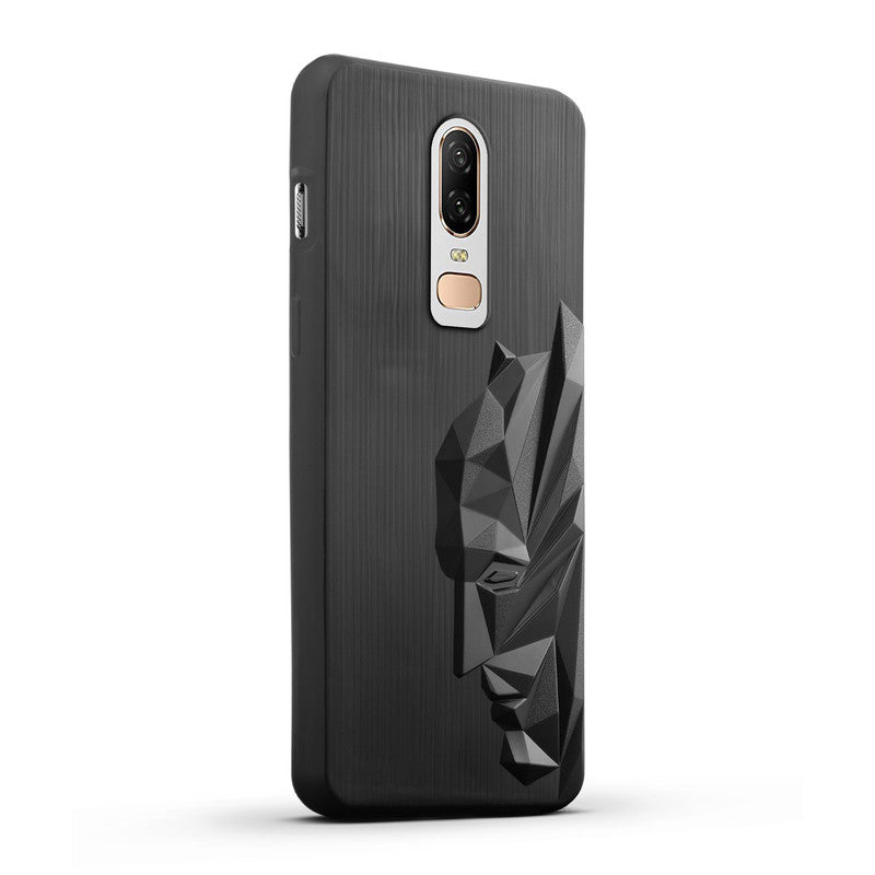 3D Design Soft Silicone Back Cover For OnePlus 6
