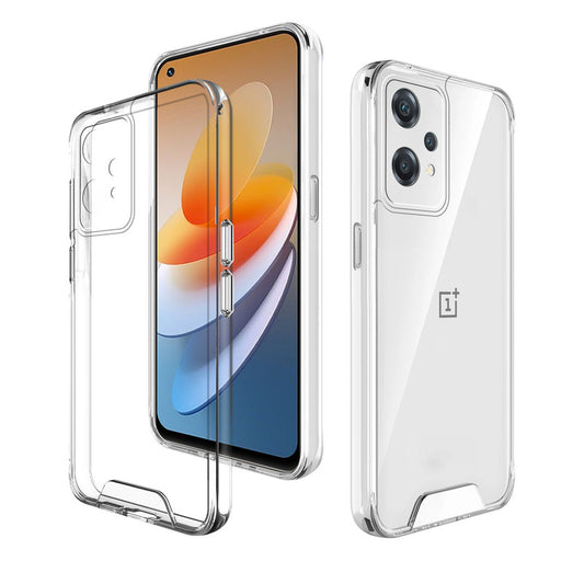 Crystal Clear Transparent Back Cover Case for Oneplus Nord CE 2 Lite 5G