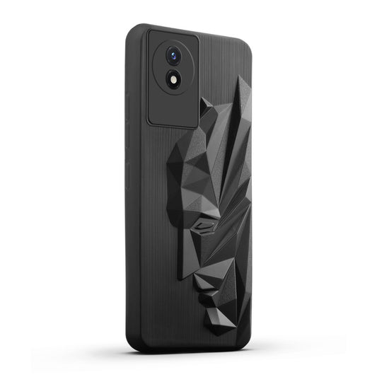 3D Design Soft Silicone Back Cover For Vivo Y02T