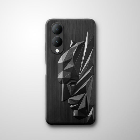 3D Design Soft Silicone Back Cover For Vivo Y17s