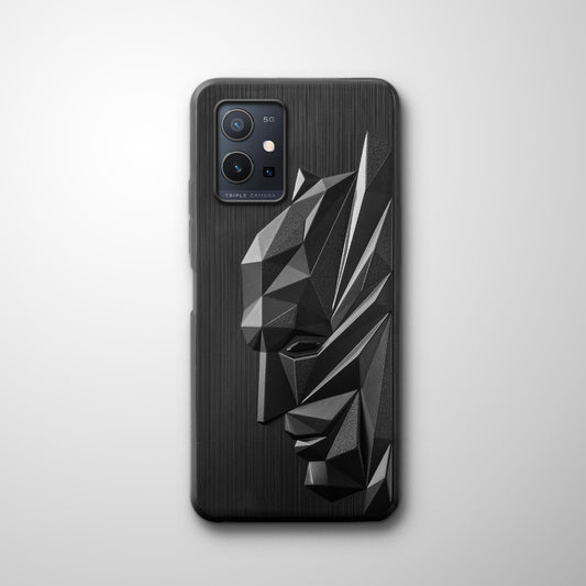 3D Design Soft Silicone Back Cover For iQOO Z6 5G