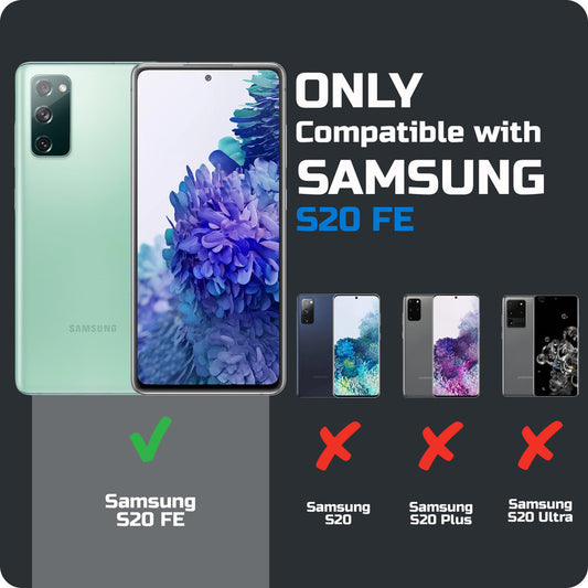 Premium Acrylic Transparent Back Cover for Samsung S20 FE 5G
