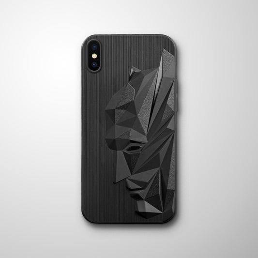 3D Design Soft Silicone Back Cover For Apple iPhone X