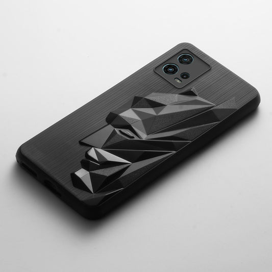 3D Design Soft Silicone Back Cover For Motorola Moto G72