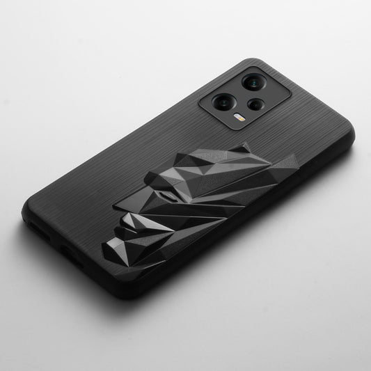 3D Design Soft Silicone Back Cover For Redmi Note 12 Pro 5G