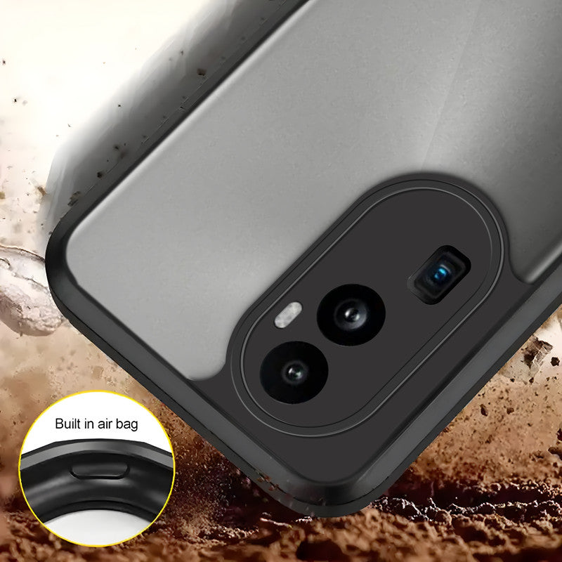 Soft Frame Clear Case for Oppo Reno 10 Pro Plus 5G