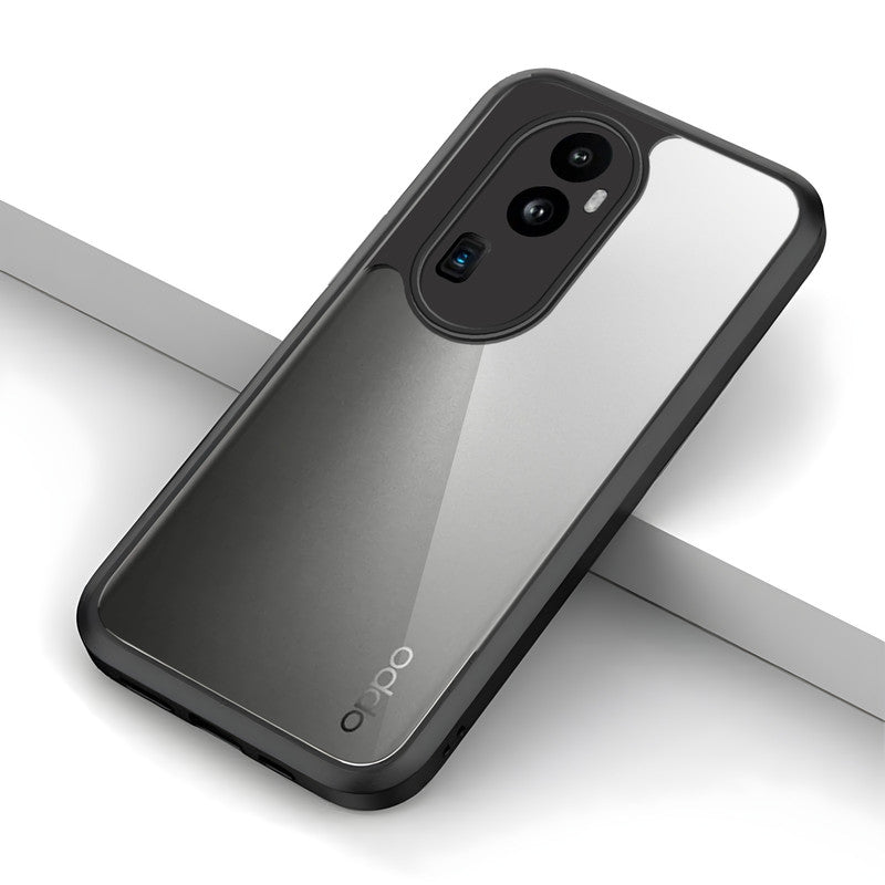 Soft Frame Clear Case for Oppo Reno 10 Pro Plus 5G
