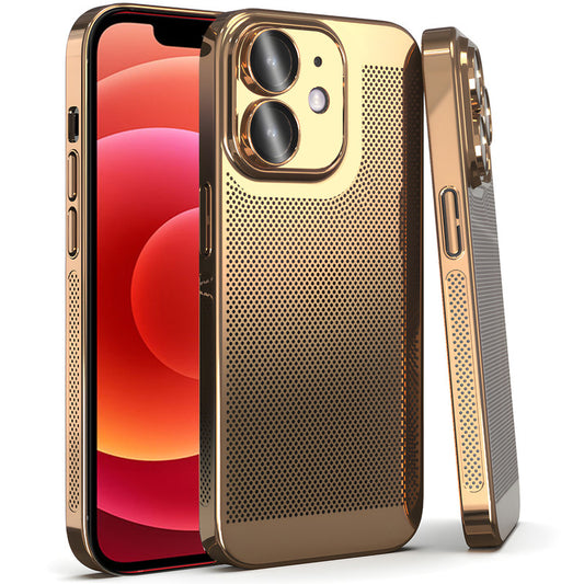 Electroplating  Heat Dissipation Phone Case for - Apple iPhone 12