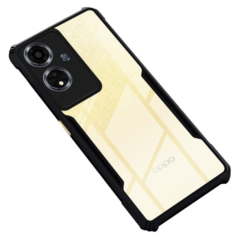 Premium Acrylic Transparent Back Cover for Oppo A59 5G