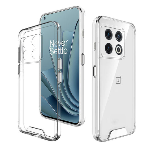 Crystal Clear Transparent Back Cover Case for OnePlus 10 Pro 5G