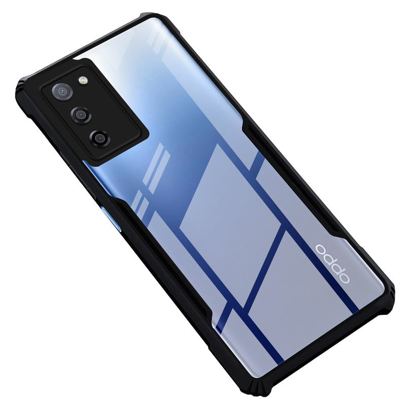 Premium Acrylic Transparent Back Cover for Oppo A55 5G