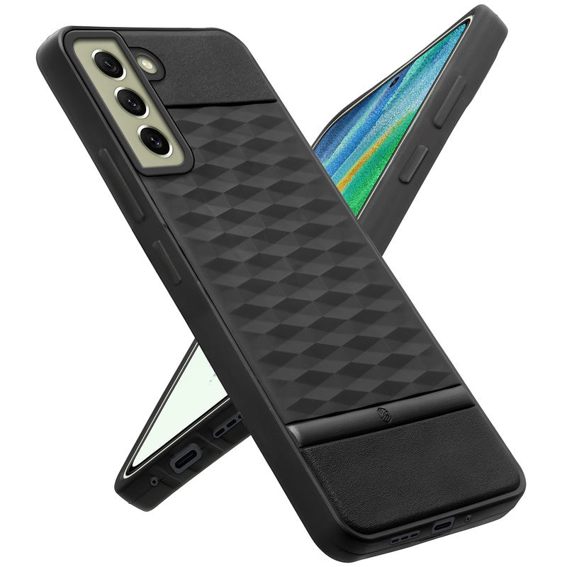 Unique Texture Design With Camera Bumper Protection Silicon Back Cover For Samsung S21 FE 5G