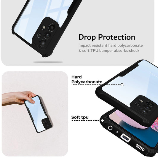 Premium Acrylic Transparent Back Cover for Samsung A13 4G