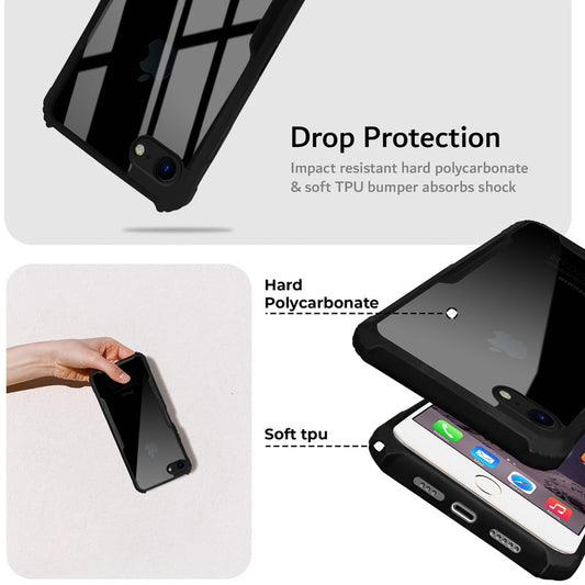 Premium Acrylic Transparent Back Cover for Apple iPhone 7