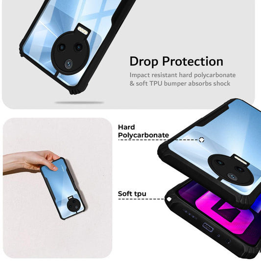 Premium Acrylic Transparent Back Cover for Infinix Note 12 2023